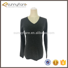 Fancy design wool cashmere womens sweater sale